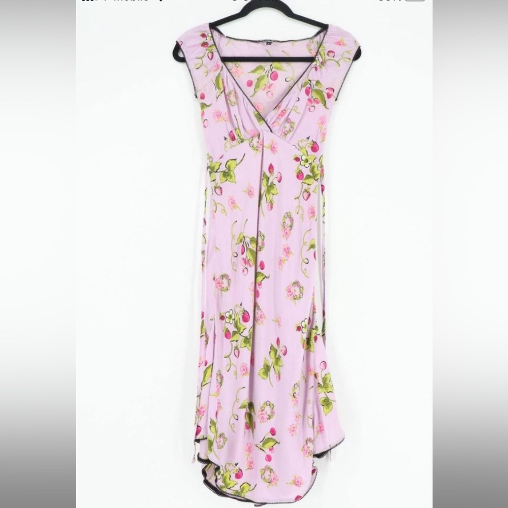 Vintage Betsey Johnson milkmaid dress